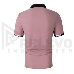 Camisa de punto de algodón de 220 GSM para hombre, de dos colores, tela suave de doble tono, cómoda para uso diario - Product Image 2