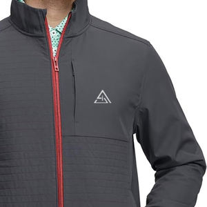 Blouson Bomber Homme Haute Qualité Hiver Simple Couche Col Montant Standard Réversible Coupe-Vent Logo Avant - Product Image 3