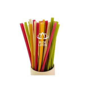 Pajitas de Harina de Arroz Ecológicas de Grado Superior, Seguras y Limpias, 2026, Pajitas Comestibles 100% Vegetales, Ideales para Bebidas de Boba y Fiestas, Precio Directo - Product Image 1