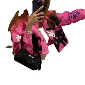 Vente en gros de veste en jean décontractée à manches longues pour femmes veste en jean respirante chaude élégante meilleure qualité personnalisée pour femmes - Product Image 6