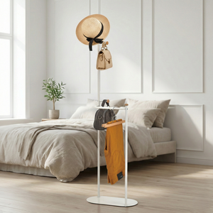 Vente en gros eBay fabricant de stockage domestique Taiwan articles ménagers meubles vêtements manteau suspendus meubles de maison avec étagère - Product Image 1