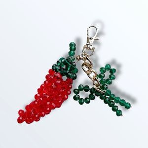 Porte-clés personnalisé brodé de perles avec des designs créatifs pour les cadeaux d'entreprise et promotionnels - Product Image 1