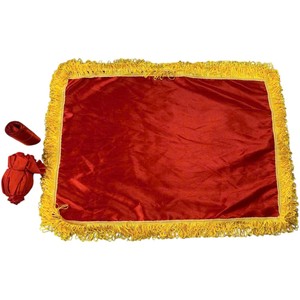 Drapeaux rectangulaires rouges FLC GROUP avec numéros 01 07, en polyester durable, impression numérique, mât en aluminium, pour événements sportifs - Product Image 4