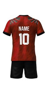Conjunto de Uniforme de Fútbol Personalizado por Sublimación, Económico, de Alta Calidad, Unisex, para Jóvenes, Camisetas de Fútbol Retro para Niños - Product Image 2