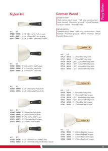 Couteaux à mastic en acier inoxydable de qualité industrielle et bricolage avec manche en bois - Product Image 6