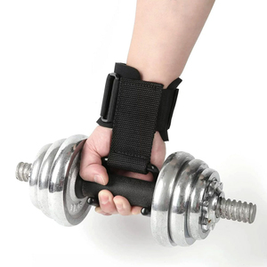 ตะขอเกี่ยวบาร์ยกน้ำหนักแบบใหม่ ทำจากนีโอพรีน กันลื่น สำหรับการฝึกซ้อมในยิม ปรับแต่งได้ตามต้องการ สั่งซื้อจำนวนมากได้ ตะขอเกี่ยวบาร์แบบ Heavy Duty - Product Image 4
