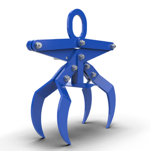Round Steel Pipe Scissor Lifting <b>Clamp</b> 150kg - Product Image 4