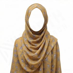 Hiyab Casual Personalizado de Alta Calidad al por Mayor, Nuevo Hiyab de Chifón Personalizado para Mujer, Suave, Transpirable, Moderno y Elegante - Product Image 2