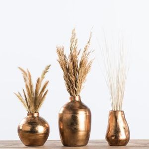 Modern Decorative Flower Vase In Metal Finish For Chic Interior Styling And Elegant Presentation - Product Image 5