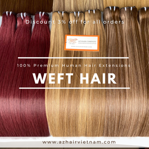 ขายส่งผมต่อเวียดนามแบบ Double Machine Weft แท้ 100% รับผลิตแบบ OEM ODM สำหรับร้านเสริมสวยและร้านค้าปลีก - Product Image 6
