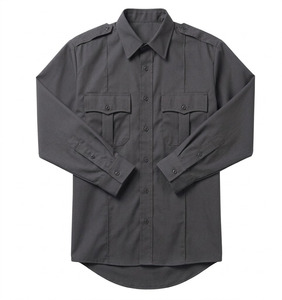 เสื้อเชิ้ตยูนิฟอร์มแบบใหม่สำหรับฤดูใบไม้ร่วง แขนยาวและแขนสั้น สำหรับเจ้าหน้าที่รักษาความปลอดภัย ผลิตจากโพลีเอสเตอร์/คอตตอน - Product Image 2