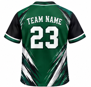 Uniforme Deportivo Personalizado al por Mayor, Camiseta de Béisbol Transpirable de Poliéster de Manga Corta Unisex, Bordado 3D de Secado Rápido, Equipo Estadounidense - Product Image 4