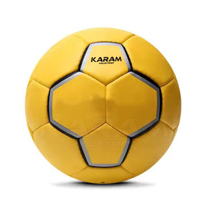 Ballons de handball d'entraînement de qualité supérieure fabriqués au Pakistan en cuir PU, service OEM, faible MOQ, pour usage extérieur - Product Image 1