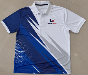 Polo personnalisé par sublimation pour homme, T-shirt de sport et de golf, séchage rapide, respirant, en polyester, uniforme d'entreprise, chemise promotionnelle - Product Image 6