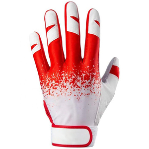 Gants de frappe de baseball en cuir personnalisés, design OEM, durables, légers, avec logo, couleurs et tailles sur mesure - Product Image 4