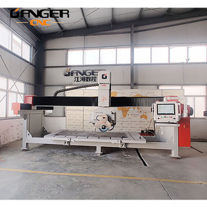 Ganger 5 + 1 trục CNC cầu Saw Máy cắt GQ-3220DM cho đá cẩm thạch Granite thạch anh đá bàn với Core thành phần động cơ - Product Image 3
