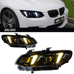 Phares de voiture LED adaptatifs INNOTECH E92/E93 pour <span class=keywords><strong>BMW</strong></span> M3 / 2011 2007 2008 E92 E93 Pre LCI Berline Coupé Phares avant personnalisés - Product Image 1