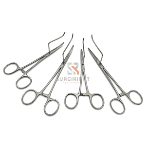 Ovary Ligation Sterilization Forceps Veterinary Surgical Tool Fixed Steel Manual Stainless Steel CE Certified by <b>Blush</b> Surgical - Product Image 1