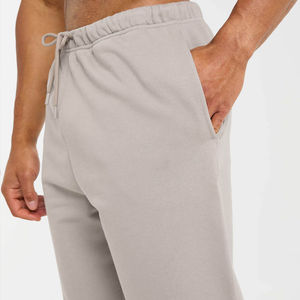 Jogging pour homme en tissu French Terry de haute qualité, séchage rapide, effet délavé, respirant, avec poches zippées et revers côtelés. - Product Image 2