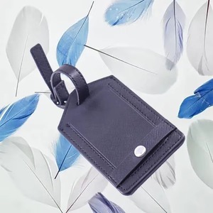Étiquettes de voyage de luxe en cuir véritable pleine fleur, classiques, faites à la main, résistantes à l'eau LTG-0334 - Product Image 1