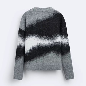 Pull pour homme, tricot élégant, confortable, manches longues, vêtements décontractés pour l'hiver, agent de production de tricots Dhaka. - Product Image 2
