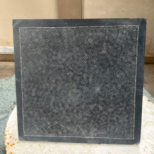 Piedra de pavimentación exterior de piedra caliza azul martillada con borde pulido para paisajismo de jardines - Product Image 1