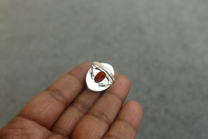 Bague ovale en ambre baltique véritable, argent sterling 925, bijoux faits à la main, fournisseur en gros - Product Image 2