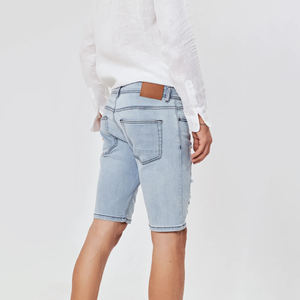Nouvelle tendance : Shorts en jean personnalisés pour hommes, vêtements décontractés, shorts en jean personnalisés avec logo et emballage sur mesure - Product Image 4