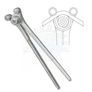 Cintreuse de tiges manuelle universelle robuste en acier inoxydable de qualité médicale, outil de cintrage de tiges réglable de précision CE ISO OEM - Product Image 6