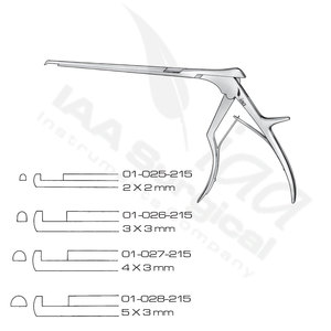 Pinces Kerrison Ferris Smith de 18 cm certifiées CE, de haute qualité, en acier inoxydable, pour la neurochirurgie, instrument médical - Product Image 4