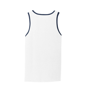 <b>Men's</b> <b>White</b> Cotton Tank Top O-Neck Knitted Solid Color Casual Sleeveless <b>Vest</b> Breathable Premium Quality 2026 - Product Image 6