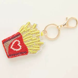 Pendentif en pierre naturelle, design perlé, fait main, croix religieuse, briolette, multi-gemmes, collier, breloques en gros - Product Image 1