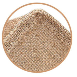 Sac fourre-tout en toile de jute écologique, grand, pliable, imperméable, avec cordon de serrage, pour pique-nique, voyage, shopping, plage et usage quotidien - Product Image 3