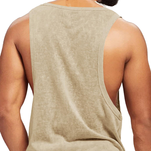 Camiseta Deportiva sin Mangas para Hombre, Transpirable, para Gimnasio, Personalizable, Ropa Deportiva Activa, Fabricante OEM ODM, Venta al Por Mayor - Product Image 6