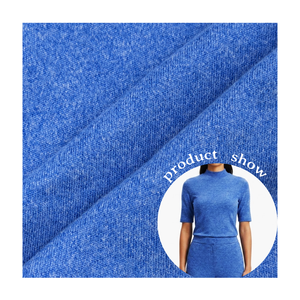 Tela Interlock de PET/Elastano de Diseño Moderno para Camisetas de Yoga - Product Image 1