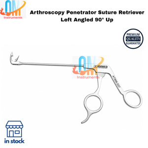 Angulado a la Izquierda 90° °   Pinza de recuperación de suturas para artroscopia UP Penetrator |   Instrumentos Quirúrgicos para Cirugía Artroscópica de Hombro |   OLDMED - Product Image 4