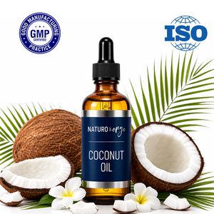 Aceite de Coco Puro Prensado en Frío, Aceite Portador para el Cuidado de la Piel y el Cabello, Masajes, Aceite de Belleza Hidratante Botánico Natural Premium - Product Image 5