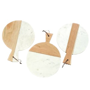 Planche à découper en bois de résine époxy pour cuisine, écologique, pour préparation de repas et découpe de fromage - Product Image 3