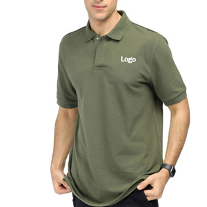 เสื้อเจอร์ซีย์แขนสั้นผ้าฝ้ายพิมพ์ลายลำลองสำหรับผู้ชาย ทรงปกติ คอตั้ง ระบายอากาศได้ดี น้ำหนัก 180 กรัม - Product Image 3