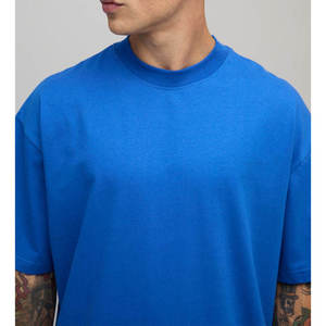 Conjunto de Ropa Deportiva de Verano para Hombre, Corte Holgado, OEM, Personalizado, Conjunto de Chándal de Algodón Extra Grande, Camiseta y Pantalones Deportivos de Algodón Grueso Personalizados - Product Image 6