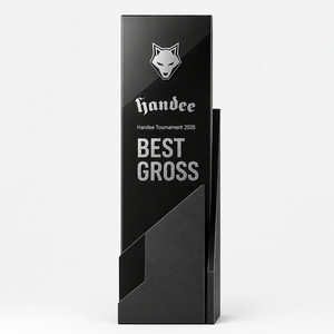 High Quality Golf <b>Trophy</b> Luxury <b>Trophy</b> Premium Crystal Award <b>Trophy</b> Executive Recognition Award Custom Engraved Crystal Metal - Product Image 3