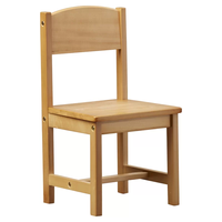 Table de ferme moderne en bois massif ergonomique, durable, écologique, non toxique, facile à assembler, avec 4 chaises pour les tout-petits et les enfants d'âge préscolaire