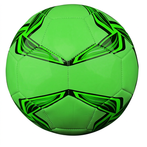 Senston Durable PU <b>Leather</b> <b>Football</b> Size 4/5 Thermal Bonded Official Match Training Ball Adults 430g Weight Futsal Use Made - Product Image 4