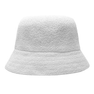 Unisex Cotton Terry Towel Bucket <b>Hat</b> Customisation Logo For Outdoor Sports Daily Casual Travel <b>White</b> Blank Style Bucket <b>Hat</b> - Product Image 1