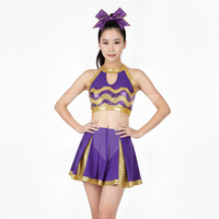 Tenue d'entraînement personnalisée pour cheerleading adultes : débardeur, short, ensemble de sport, survêtement, ensemble d'entraînement pour équipe de danse, spandex de haute qualité 100%