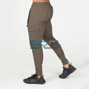 Men's Casual Style <b>Drawstring</b> <b>Trouser</b> Quick-Drying Superior Quality Corduroy Pants Washed Style Casual Plus Size Pants - Product Image 3