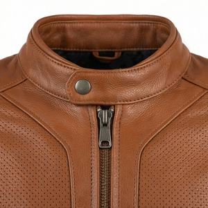Chaqueta de Motociclista de Cuero Genuino para Hombre de la Mejor Calidad, Nueva Colección de Invierno, Chaquetas de Motocicleta con Protecciones Desmontables Personalizadas - Product Image 4