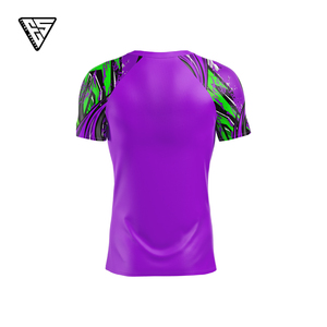 เสื้อรัดกล้ามเนื้อแบบกำหนดเอง ODM สำหรับยูนิเซ็กซ์ สำหรับกีฬาต่อสู้ MMA ยิวยิตสู |   ผ้าสแปนเด็กซ์/โพลีเอสเตอร์ ป้องกันรังสียูวี ระบายอากาศได้ดี น้ำหนัก 180 กรัม แขนยาว - Product Image 2