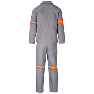 uniforms workwear wholesale rate custom antiheat Anti-Static Anti-flame Waterproof Welded Regular Fit Safety Coverall - Product Image 3