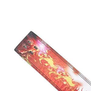 Cinturón de Levantamiento de Pesas Profesional de 8mm, Personalizado con Diseño de Anime, de Cuero Vacuno Transpirable, Soporte Lumbar, Protección Avanzada Envolvente, de Larga Duración - Product Image 4